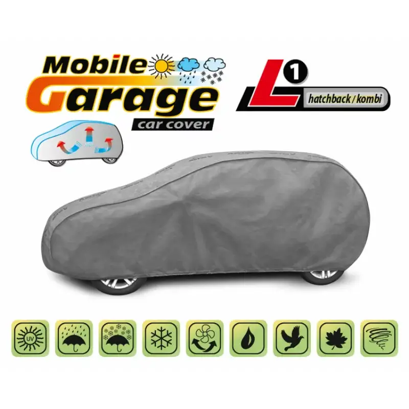 Livrare expres Prelată auto completă Mobile Garage L1 pentru Hatchback/Kombi, impermeabilă