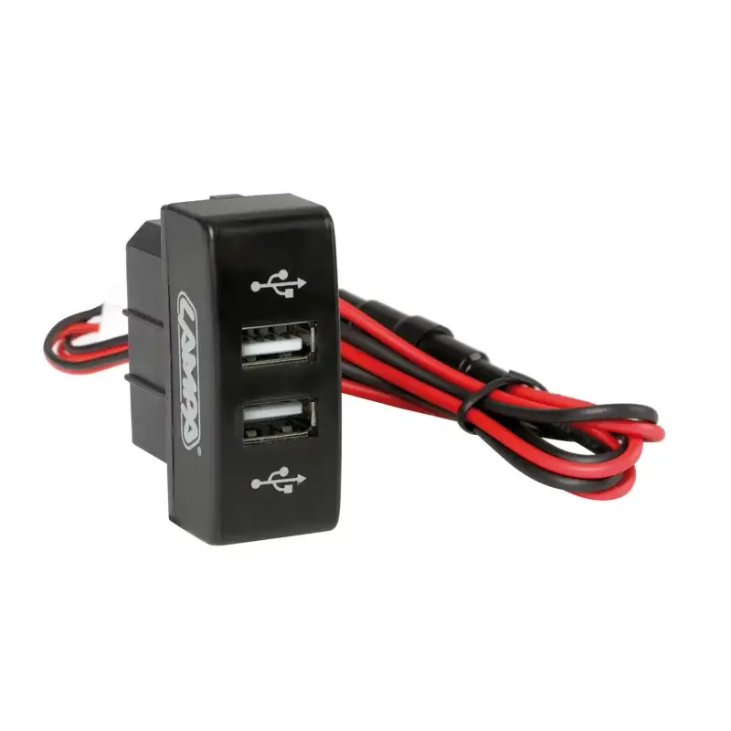 Calitate înaltă Priză dublă USB încastrabilă 12/24V pentru camion Mercedes Actros MP3
