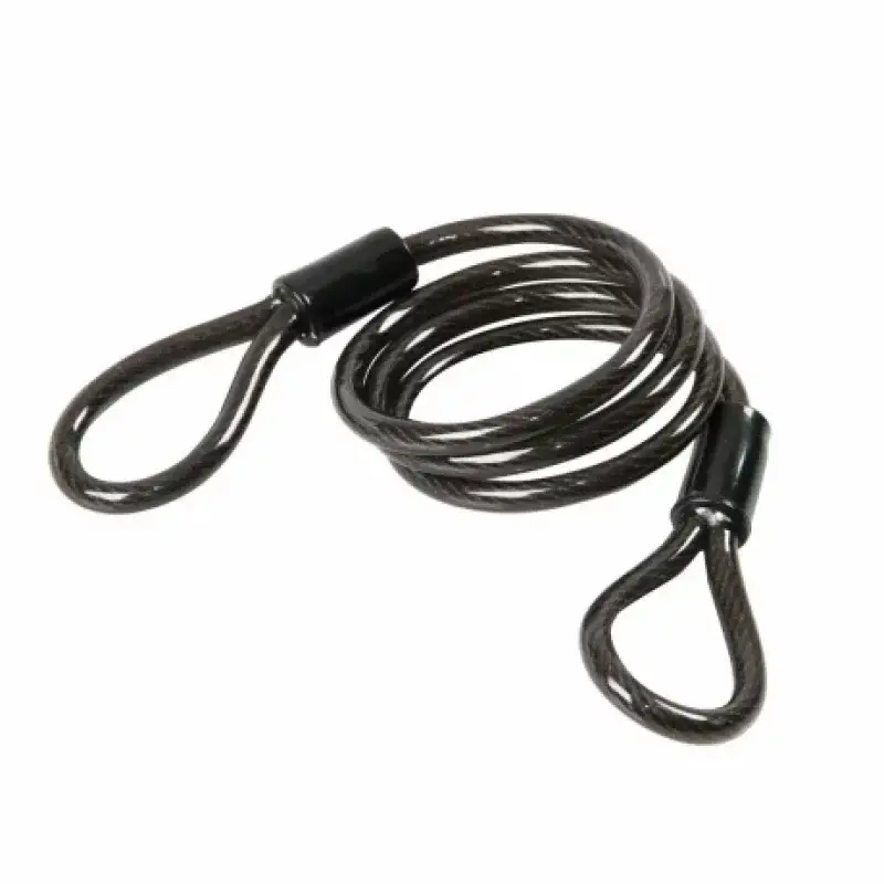Cablu antifurt pentru bicicleta No-Ride Junior, otel 6 mm, 80 cm Mai ieftin