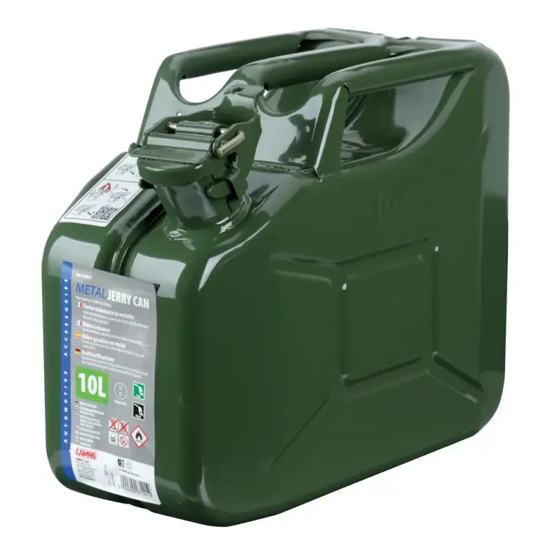 Canistră metalică pentru combustibil Military 10L, verde, omologată ONU Cumpără acum