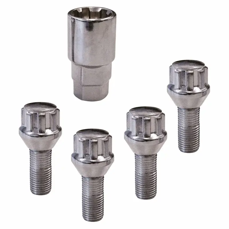 Ofertă limitată Prezoane antifurt pentru jante conice M14x1,5, 4 bucati, Tip G