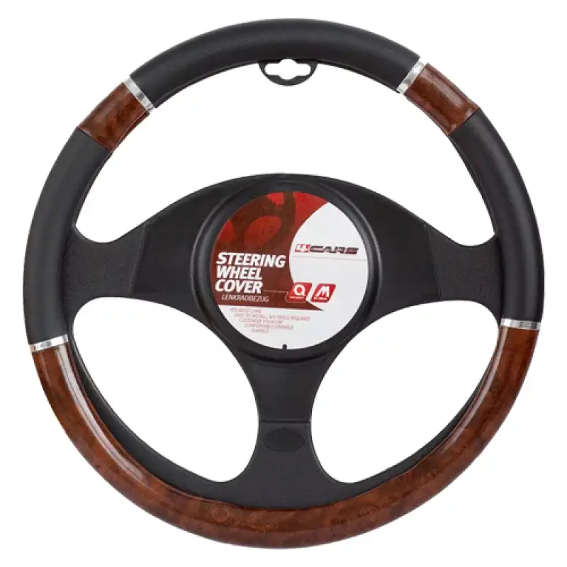 Retur gratuit Manson volan auto imitatie mahon 4Cars, marimea M, 37-39 cm
