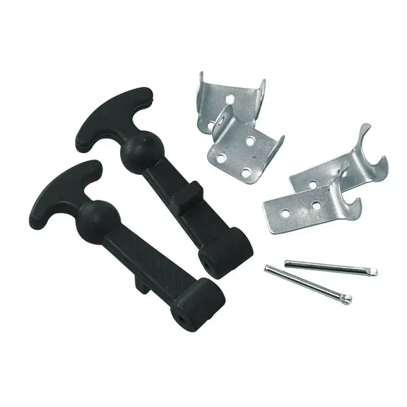 Sigurante capota tuning din cauciuc, negre, set 2 buc, Pilot Lampa GC-3 Nu rata