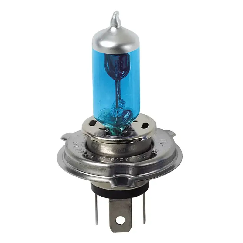 Noutate Set 2 becuri halogen auto Blu-Xe H4 12V 60/55W P43t, 4500K