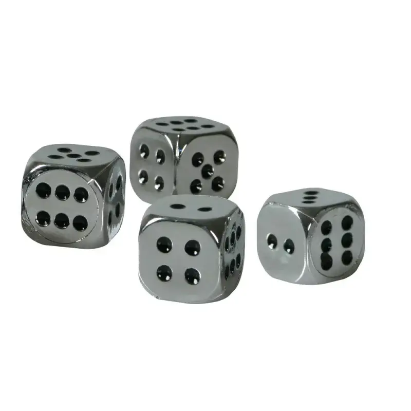 Capace valve auto tip zar California Dices crom, set 4 bucati Ieftin