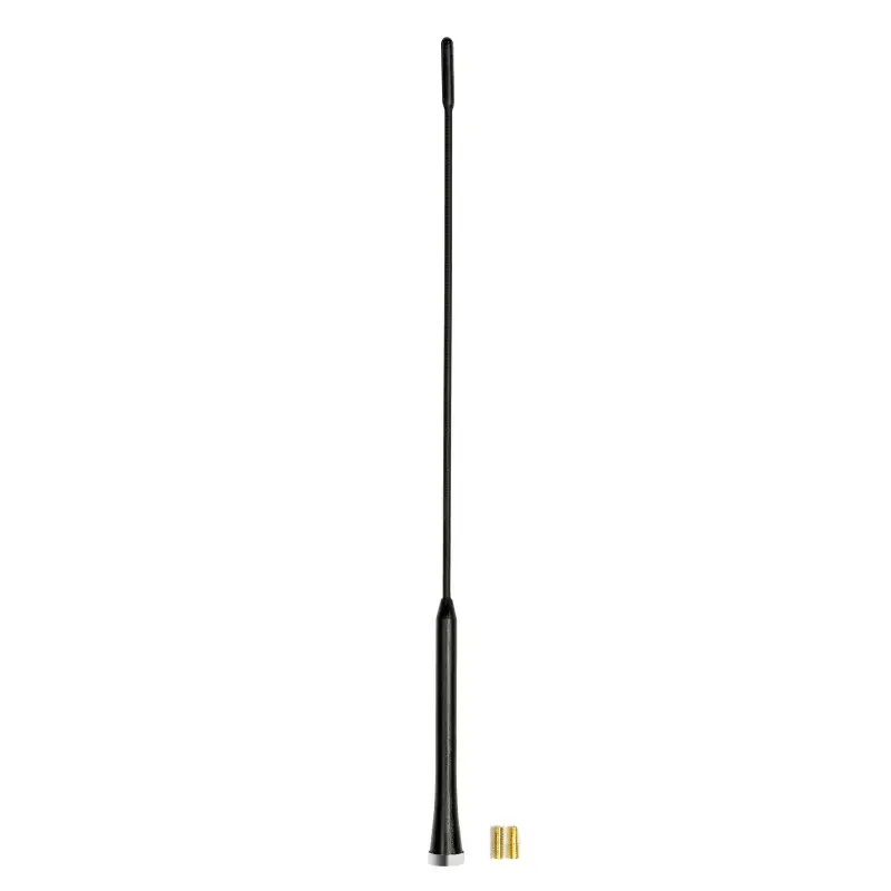 Vergea antena auto AM/FM Lampa Chrome Ring, 41 cm, Ø 5-6 mm Plată sigură