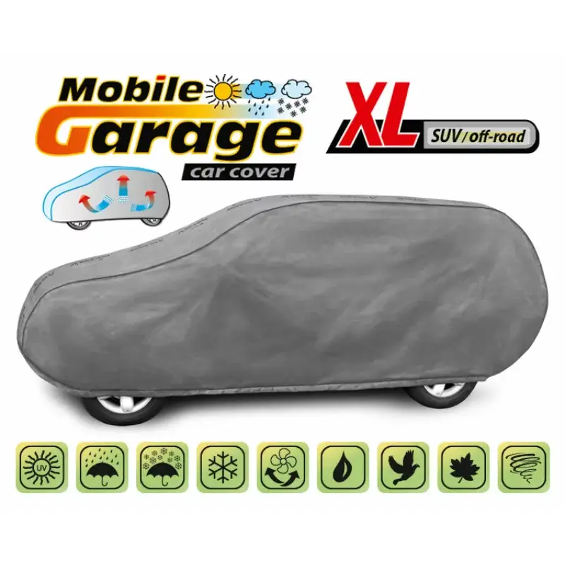 Prelată auto completă Mobile Garage XL pentru SUV și Off-Road Cumpărături sigure