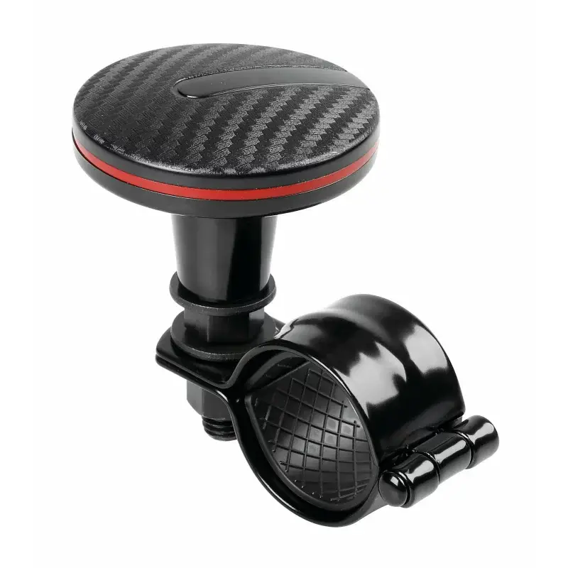 Nuca de rotire volan universala Spinny Line carbon/rosu, Lampa Cumpără online