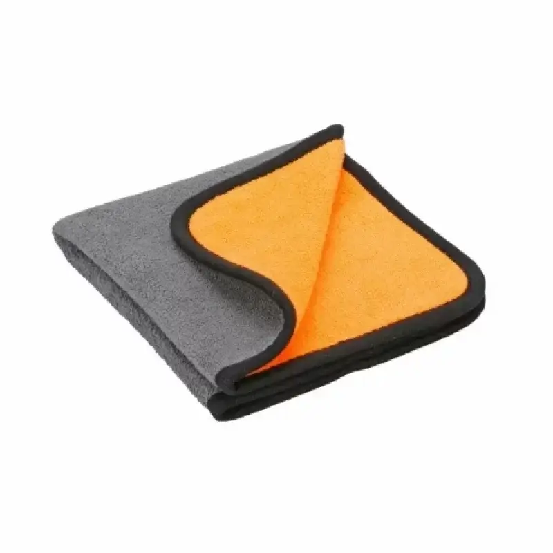 Lavetă din microfibră cu două fețe Premium 40x40 cm, gri-portocaliu Cel mai vândut
