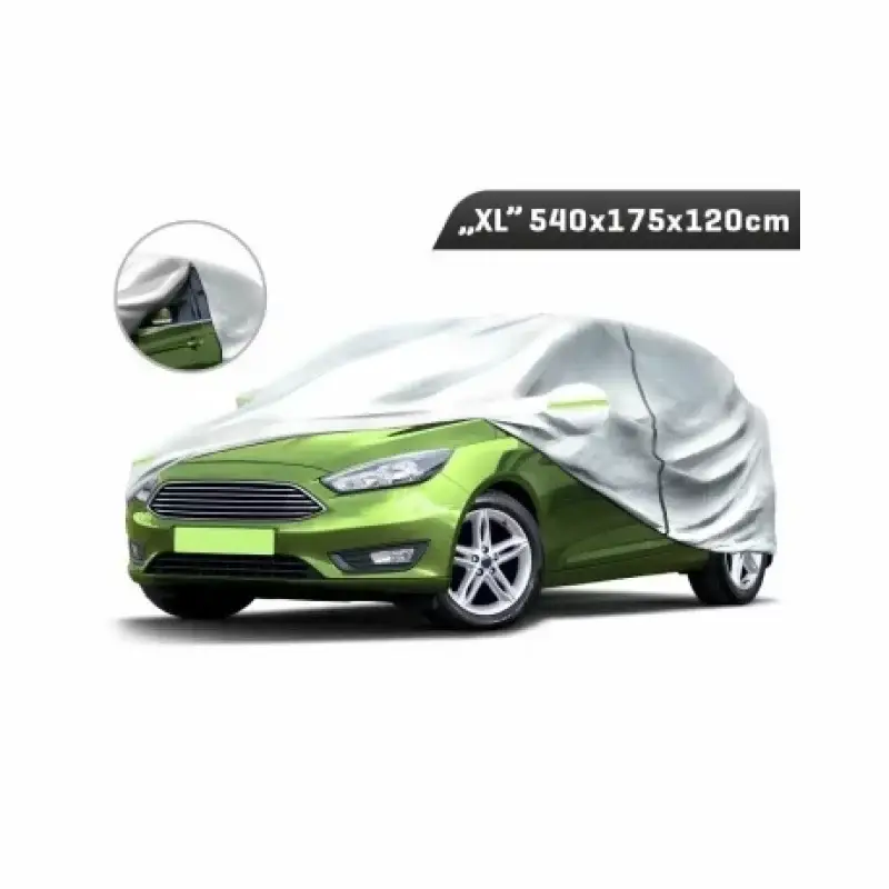 Prelata auto completa XL Carmotion, 3 straturi, fermoar usa sofer, 540x175x120 cm Doar azi