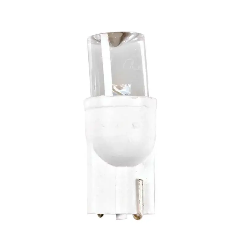 Set 2 becuri LED T10 12V W2.1x9.5d, lumină albă dispersată Premium