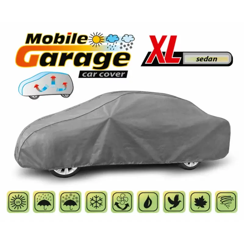 Prelată auto completă impermeabilă Mobile Garage XL pentru Sedan Livrare expres