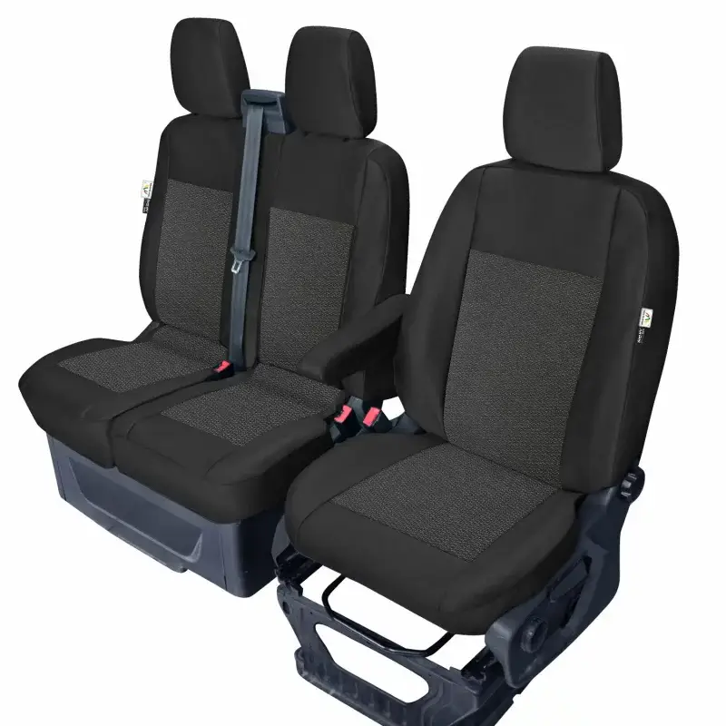 Preț mic Huse scaun fata dedicate Ford Transit Custom 1+2 locuri cu masuta