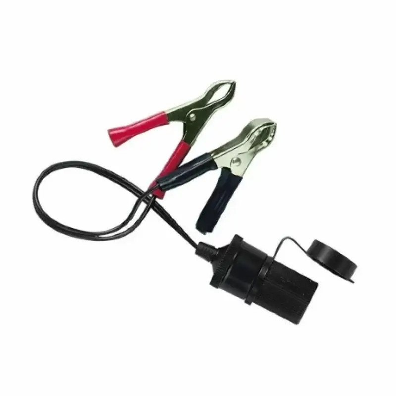 Priză auto cu cleme pentru baterie 12/24V, compatibilă standard și DIN Transport gratuit