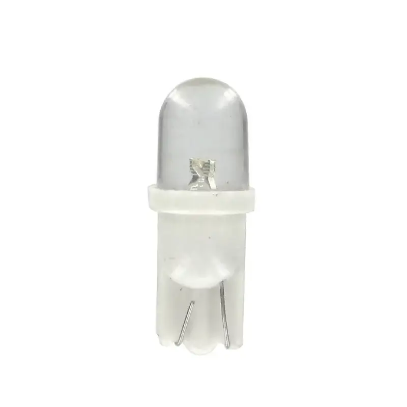 Bec LED T10 12V cu lumină albă focalizată, set 2 bucăți Lampa Discount