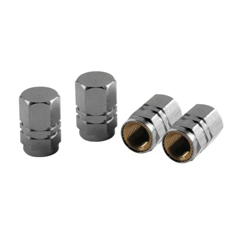 Capace valve hexagonale din aluminiu, universale, set 4 buc Reducere specială
