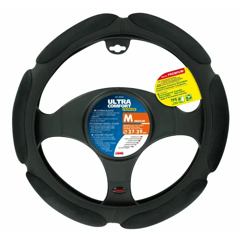 Manson volan premium Ultra-Comfort M 37-39 cm, aderenta excelenta Reducere
