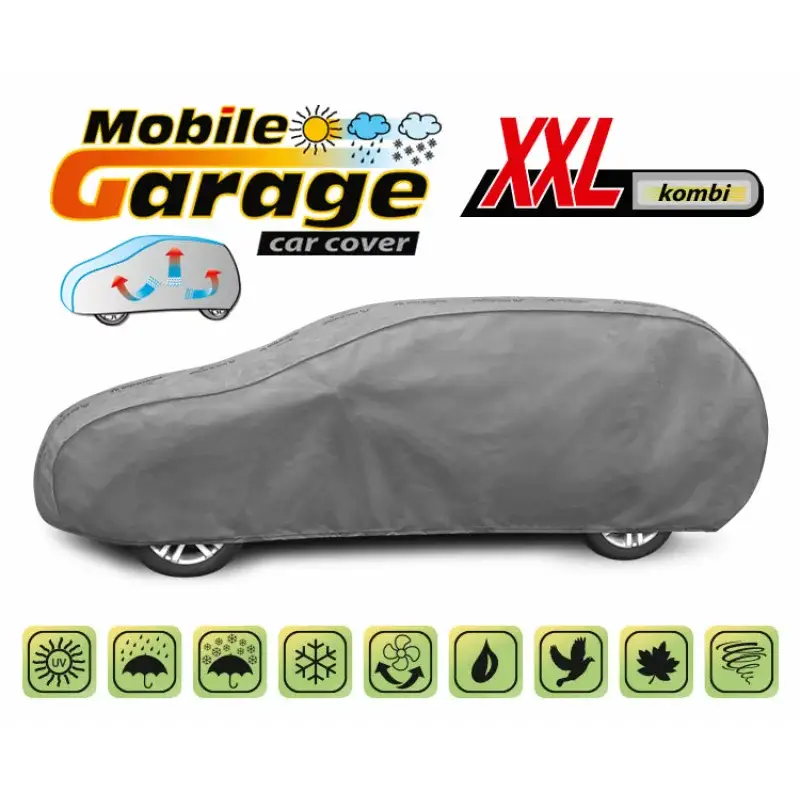 Chilipir Prelată auto completă Mobile Garage XXL pentru Kombi, impermeabilă