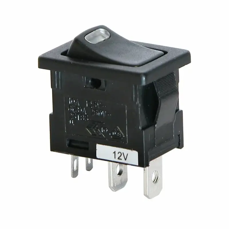 Preț promoțional Intrerupator basculant auto cu LED 12V rosu Carpoint 19x12 mm