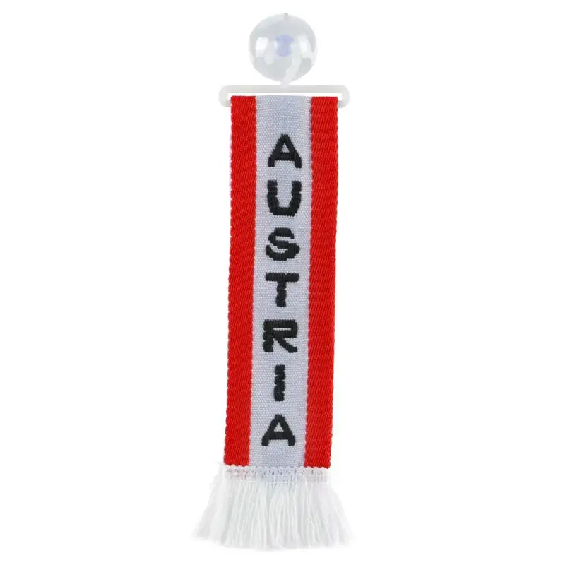 Vezi acum Fanion auto mic Austria cu ventuza pentru parbriz, montaj interior