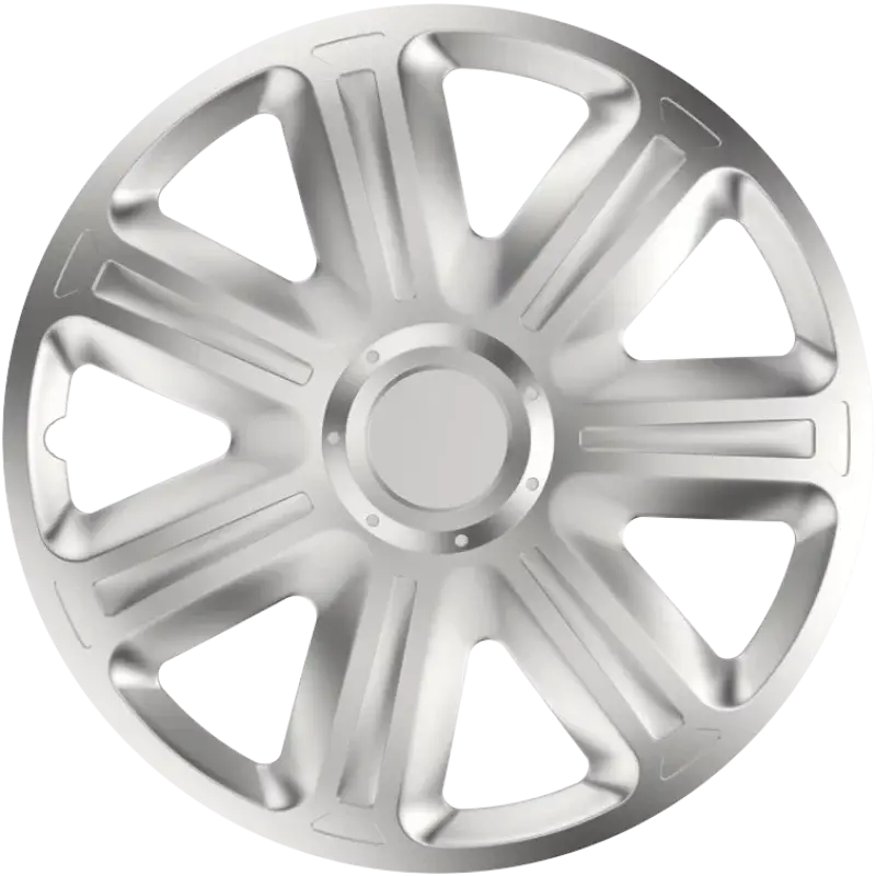 Calitate înaltă Capace roti auto Comfort argintii 14 inch, set 4 buc, ABS
