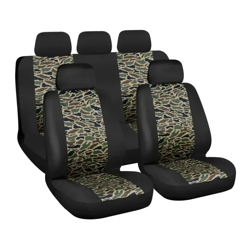 Chilipir Huse scaun auto universale Camo Marines, 9 piese, camuflaj