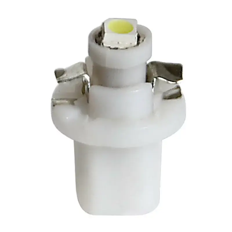 Preferatul clienților Bec LED B8.5d 12V alb pentru iluminare bord auto, 1 SMD, set 2 buc