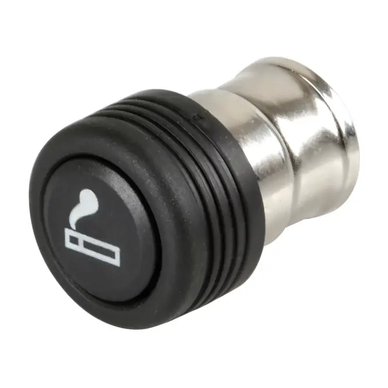 Plată securizată Fișă brichetă auto 12V Euro-Style, Ø22 mm, compatibilă auto europeană