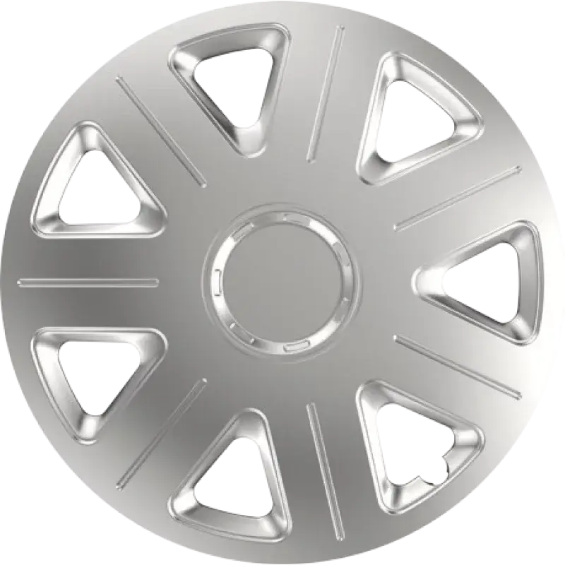 Reducere specială Capace roti auto Master 13 inch argintii, set 4 buc, ABS
