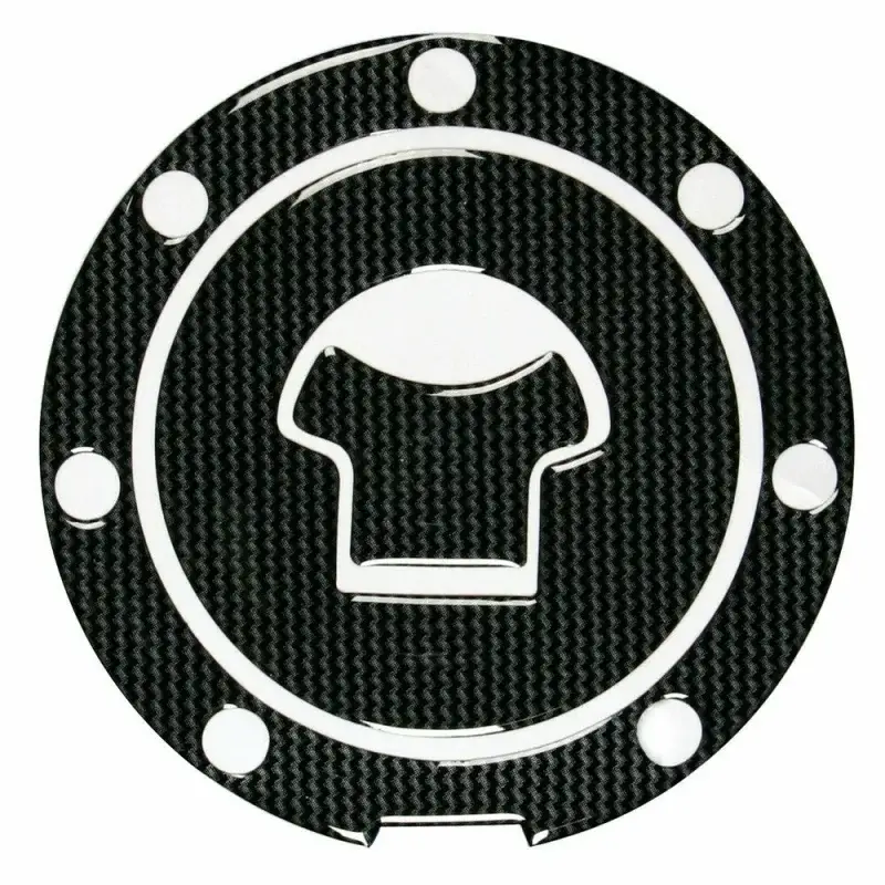 Autocolant protector buson rezervor motocicletă Honda, carbon, 7 găuri Reducere extra