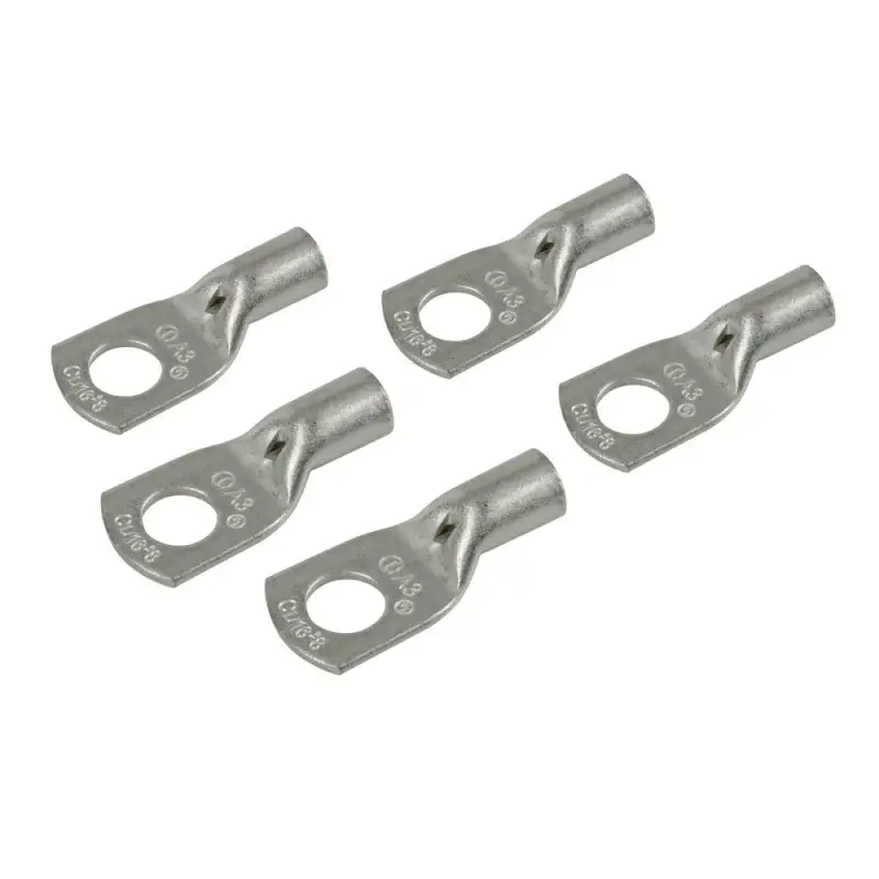 Papuci electrici sertizabili din cupru 16 mm2, gaura 8 mm, set 5 buc Preferatul clienților