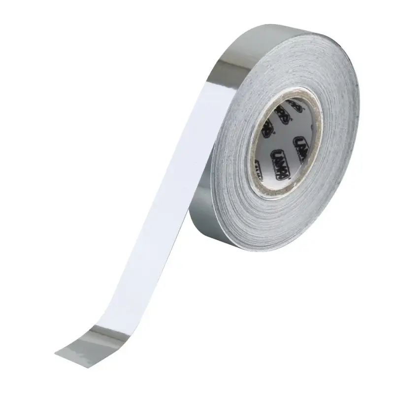 Cumpărături sigure Bandă ornament crom adezivă auto Maniac, flexibilă, 10 m x 10 mm