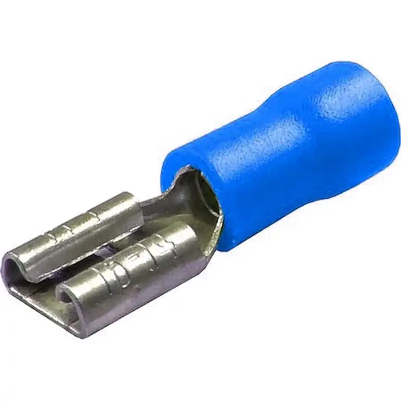 Papuci electrici mama 6,3x0,8 mm albastri, set 10 buc Doar azi