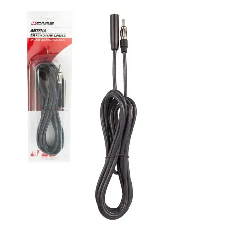 Cablu prelungitor antenă auto 3 m cu conector DIN și mufă DIN 4Cars Bestseller