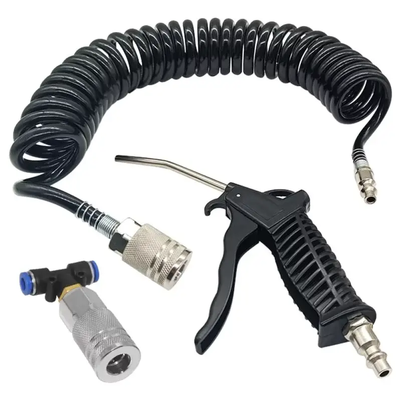 Pistol aer pentru curatarea prafului cu furtun spiralat 8 mm, 10 bar Preț mic