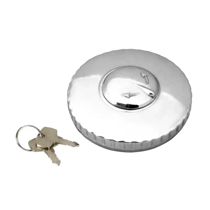 Buson rezervor camion Ø60 mm cu cheie, cromat, pentru sistem baioneta Preț redus