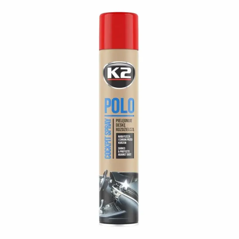 Ofertă exclusivă Spray silicon pentru bord K2 Polo 750 ml, parfum de căpșuni