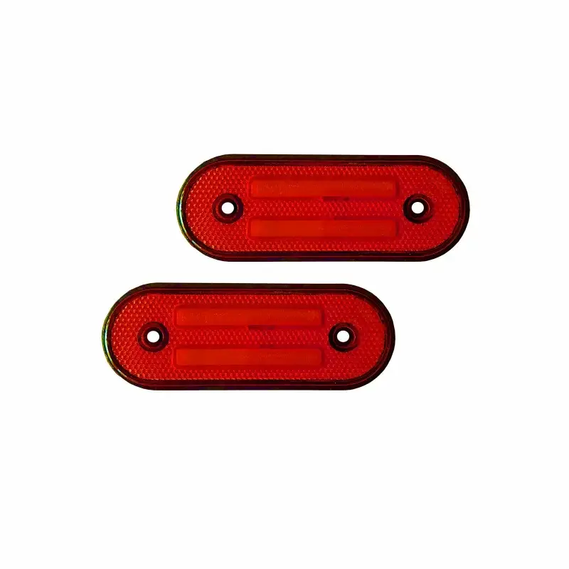 Lampa gabarit cu catadioptru LED rosie 12/24V, set 2 buc Reducere specială