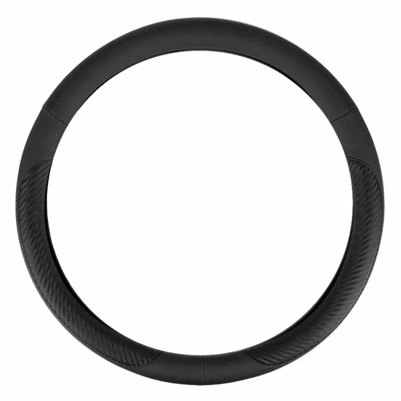 Husă pentru volan Amio SWC-17 M, 37-39 cm, negru cu carbon Reduceri