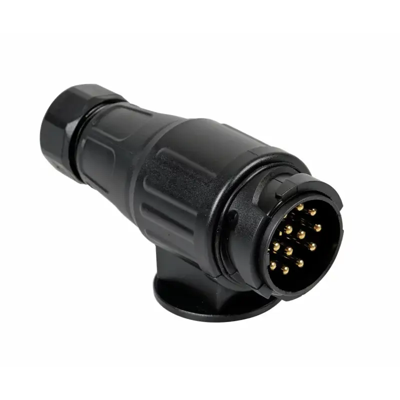 Reducere specială Fisa remorca 13 poli din plastic Lampa, conectare prin insurubare