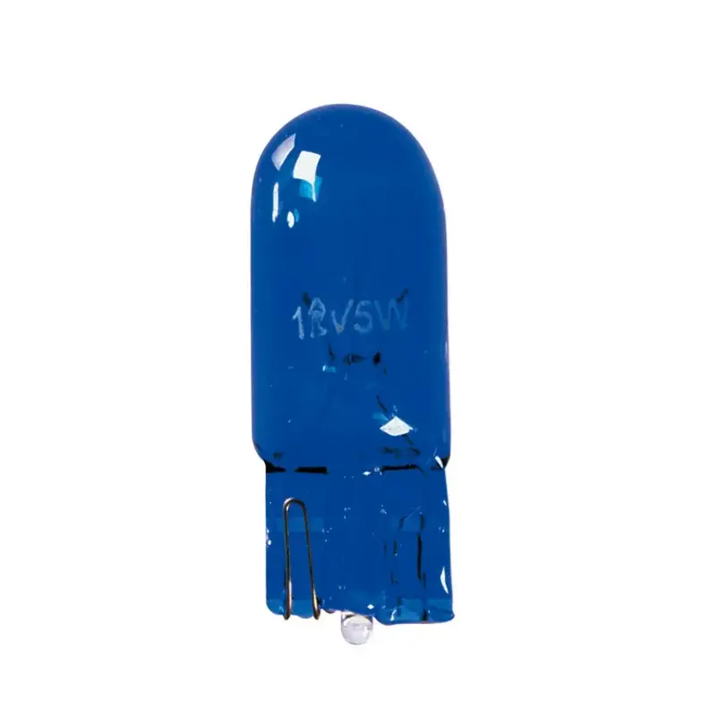 Bec poziție auto W5W Blu-Xe 12V 5W albastru, dulie W2,1x9,5d, set 2 buc Premium