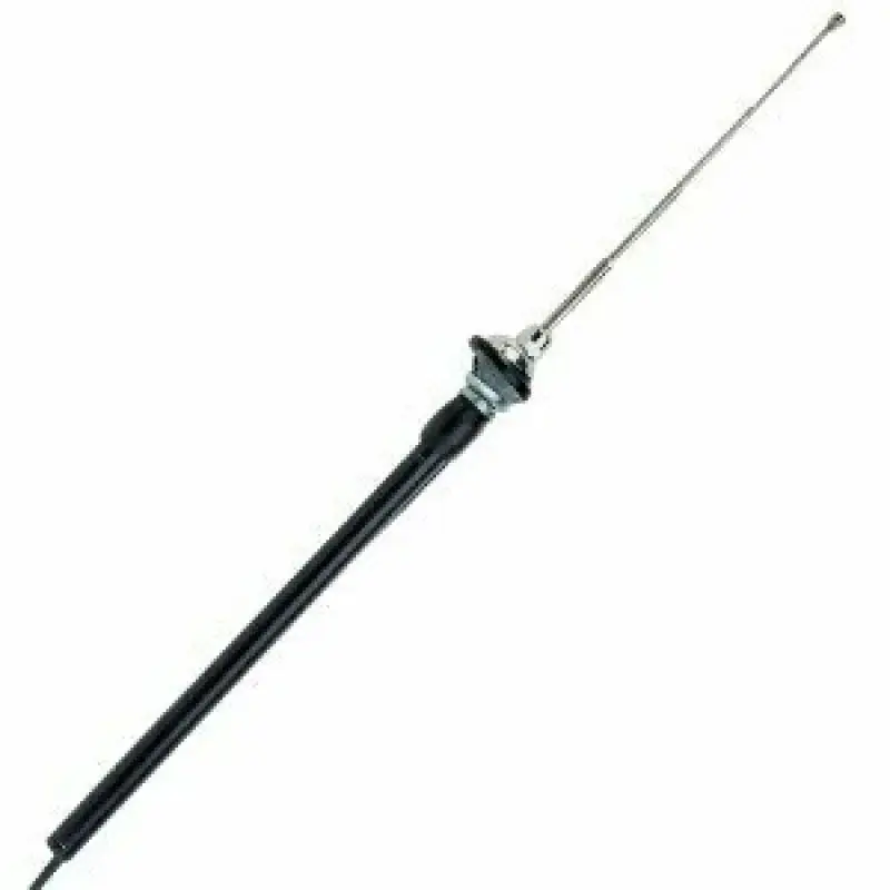 Antena telescopica auto 4Cars 74 cm cromata, pliabila, montaj pe aripa Expediere rapidă