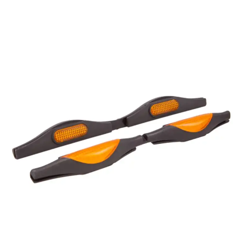 Discount Apărători uși auto cu reflectorizant, set 2 bucăți, portocaliu