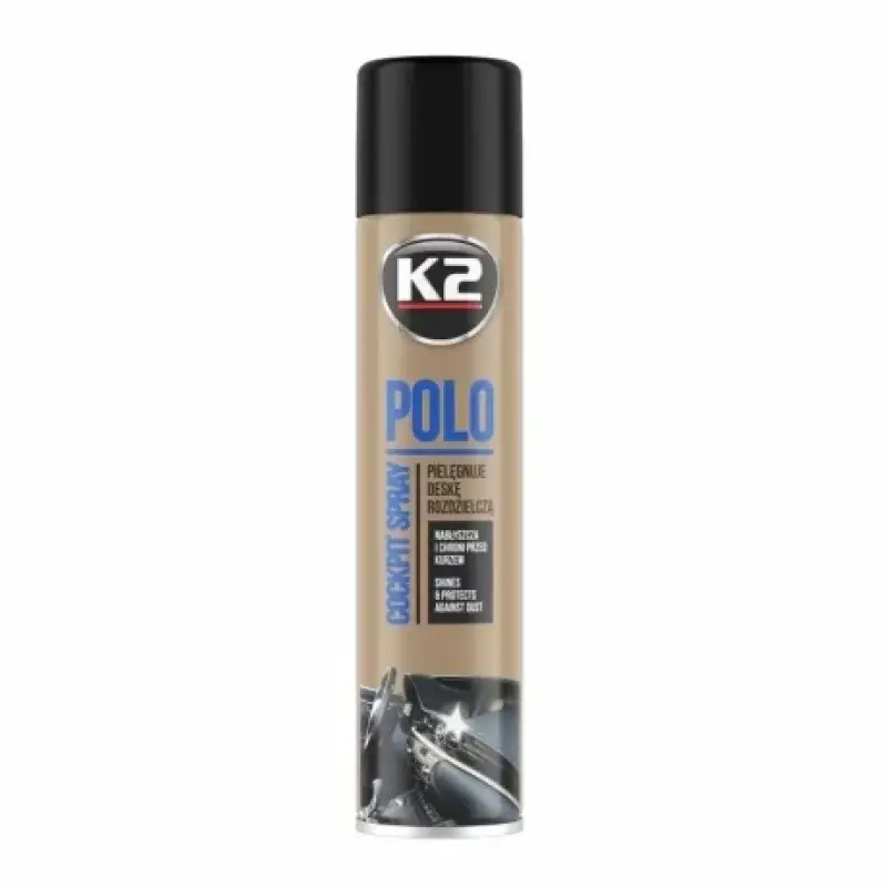 Calitate înaltă Spray silicon pentru bord K2 Polo 300 ml, parfum Fahren