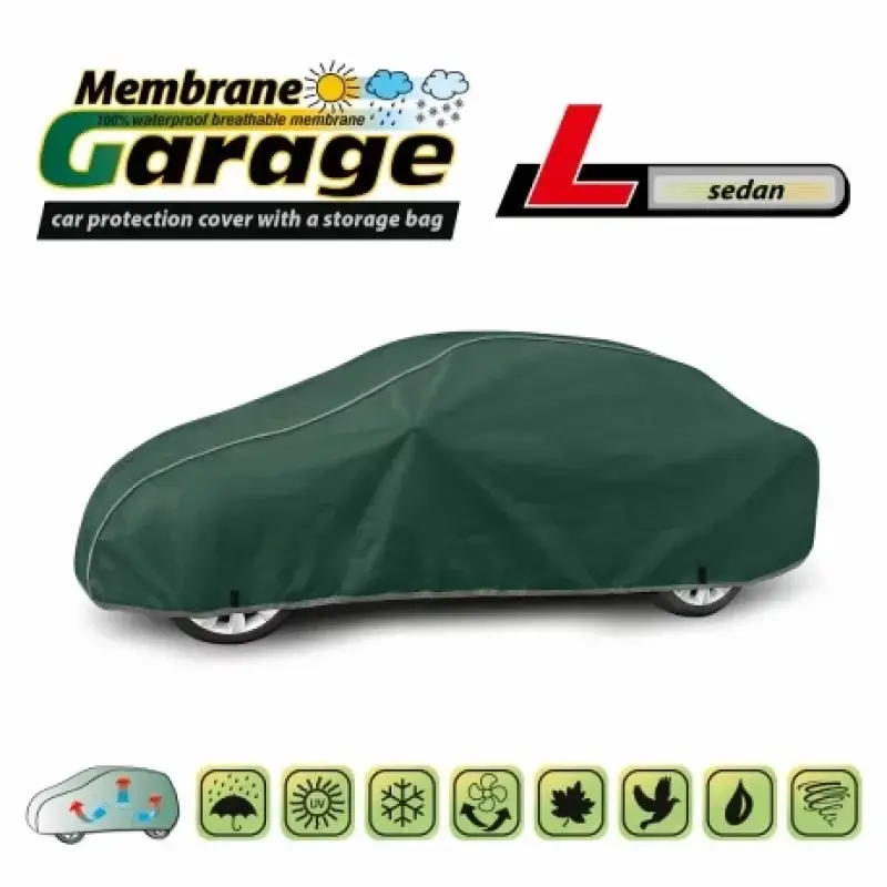 Livrare rapidă Prelată auto completă Membrane Garage pentru sedan, mărimea L, impermeabilă