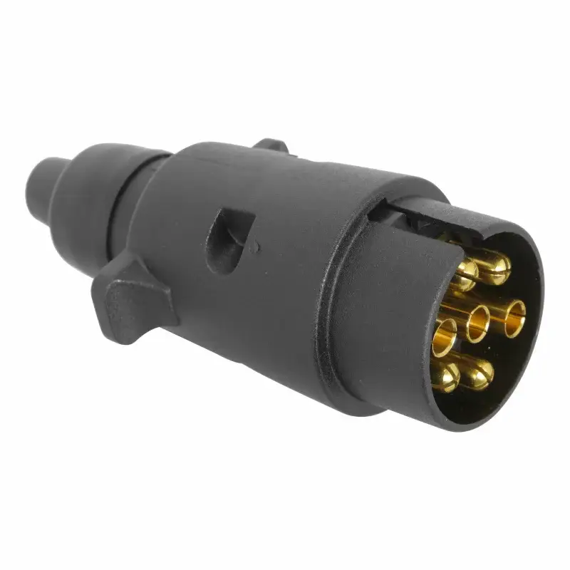 Reducere extra Fisa remorca 7 poli Carpoint 12V din plastic pentru conectare sigura