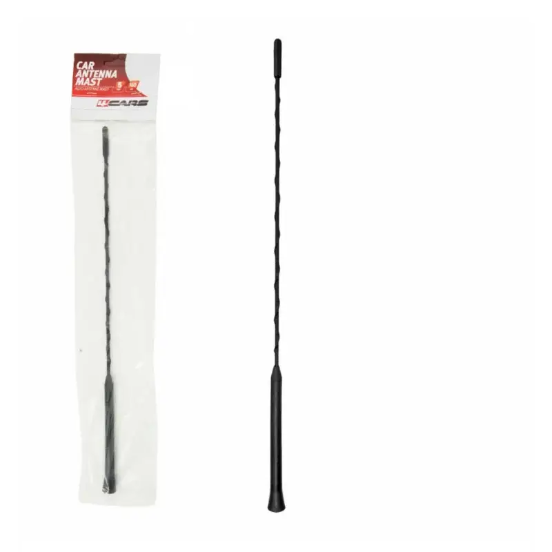 Vergea antena auto AM/FM 4Cars, flexibila, 40 cm, montaj 5 mm Discount