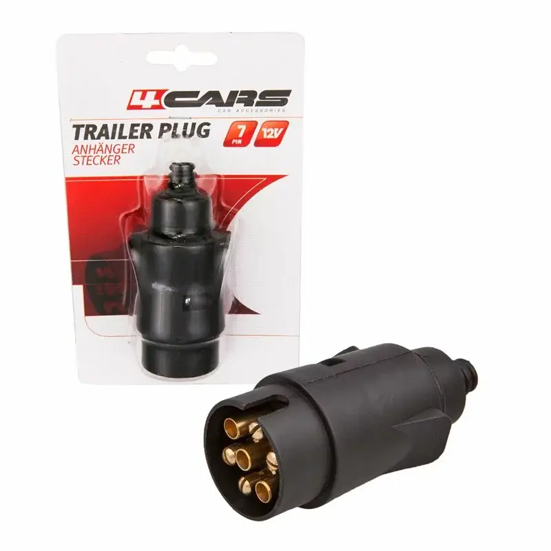 Fisa remorca 7 poli 12V din plastic 4Cars pentru instalatie electrica Ofertă