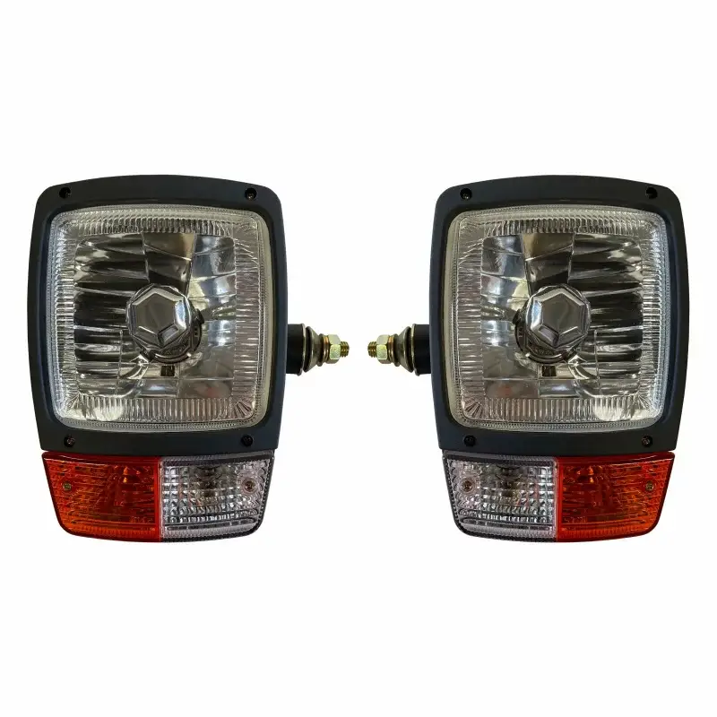 Set faruri 12V pentru utilaj agricol cu semnalizare si pozitie, stanga/dreapta Preț mic