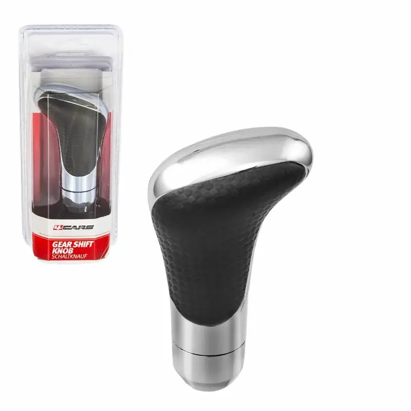Maner schimbator viteze universal 4Cars, aspect carbon si crom Transport gratuit